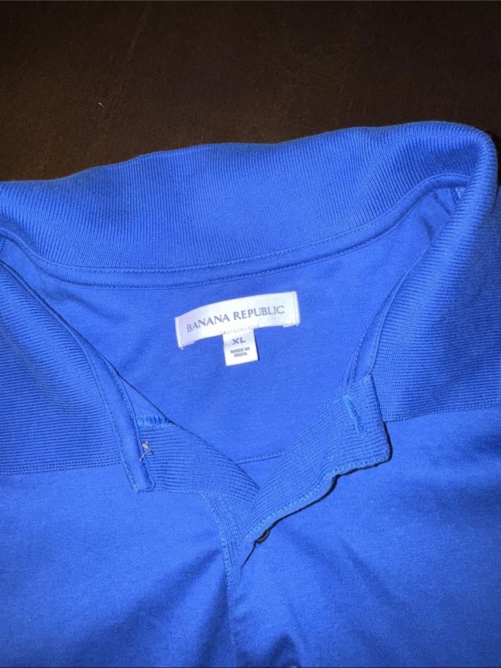Banana Republic Men's Blue Polo Shirt